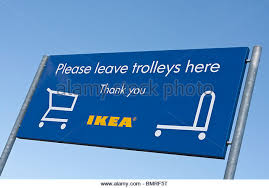 Papan Pembatas Troli